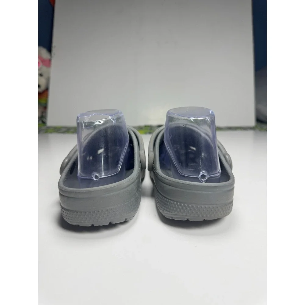 Crocs Classic Clogs Unisex M6/W8 Black Round Toe Slingback Strap Slip On Shoes